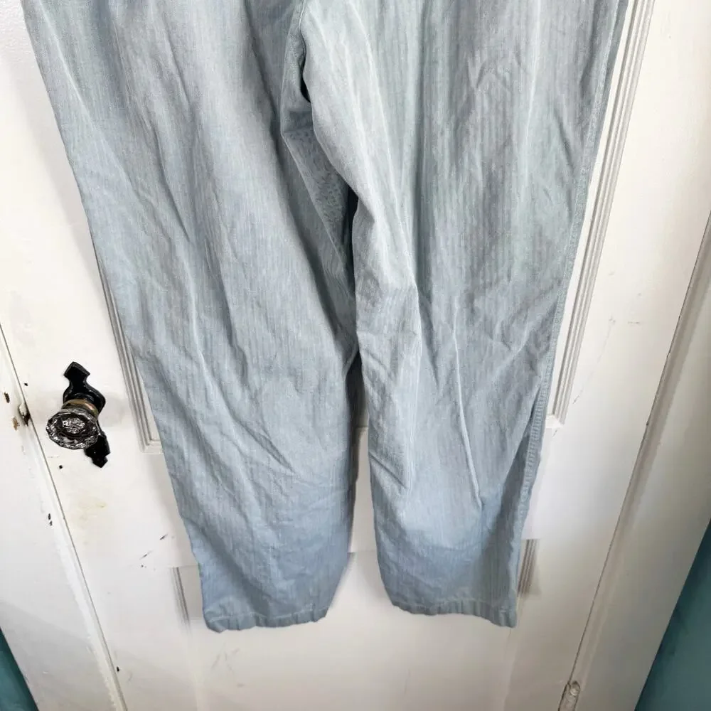 J. Crew Men’s Cotton Drawstring Pajama Pants Size Large Pull On Style Boxer Look
